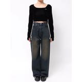 サイドパールルーズジーンズ | EMODA | 詳細画像32 