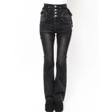 リボンハイウエストフレアパギンス | EMODA | 詳細画像36 