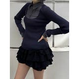 ドッキングシャツニットトップ | EMODA | 詳細画像3