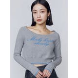 フロントロゴクロップニット | EMODA | 詳細画像15