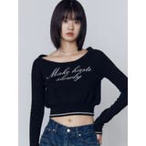 フロントロゴクロップニット | EMODA | 詳細画像32