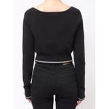 フロントロゴクロップニット | EMODA | 詳細画像45