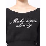 フロントロゴクロップニット | EMODA | 詳細画像46