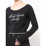 フロントロゴクロップニット | EMODA | 詳細画像47