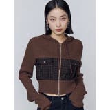 ブラウン | ドッキングポケットパーカー | EMODA