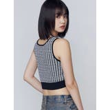 ハウンズトゥースツインニット | EMODA | 詳細画像16 