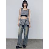 ハウンズトゥースツインニット | EMODA | 詳細画像17 