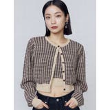 ハウンズトゥースツインニット | EMODA | 詳細画像21 