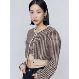 ハウンズトゥースツインニット | EMODA | 詳細画像22 