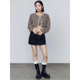 ハウンズトゥースツインニット | EMODA | 詳細画像23 