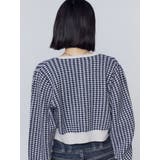 ハウンズトゥースツインニット | EMODA | 詳細画像33 