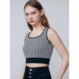 ハウンズトゥースツインニット | EMODA | 詳細画像38 