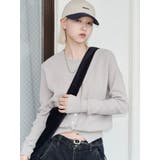 【VEQUM】MOLE KNIT CARDIGUAN | EMODA | 詳細画像1