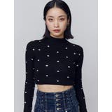 ハイネッククロップニット | EMODA | 詳細画像11