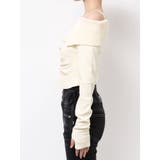 FRONT BUTTON OFF SHOULDER KNIT | EMODA | 詳細画像12 