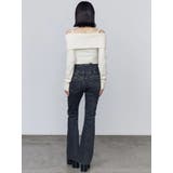 FRONT BUTTON OFF SHOULDER KNIT | EMODA | 詳細画像6 