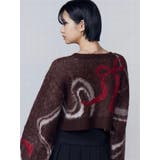 リボンラインショートニット | EMODA | 詳細画像12 