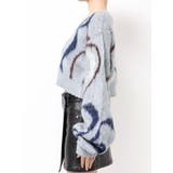 リボンラインショートニット | EMODA | 詳細画像34 