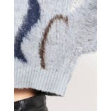 リボンラインショートニット | EMODA | 詳細画像38 