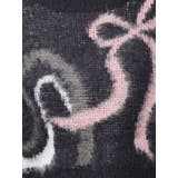 リボンラインショートニット | EMODA | 詳細画像42 