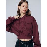 ストリングハートクロップパーカー | EMODA | 詳細画像39 