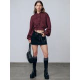 ストリングハートクロップパーカー | EMODA | 詳細画像40 