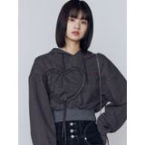 ストリングハートクロップパーカー | EMODA | 詳細画像46 