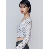 シアーベロアプレートクロップトップ | EMODA | 詳細画像18 