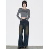 ロゴパッチクロップロングスリーブTシャツ | EMODA | 詳細画像37 