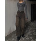 ロゴパッチクロップロングスリーブTシャツ | EMODA | 詳細画像48 