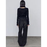 ロゴパッチクロップロングスリーブTシャツ | EMODA | 詳細画像9 