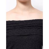 レースオフショルダートップ | EMODA | 詳細画像36