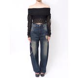 レースオフショルダートップ | EMODA | 詳細画像41