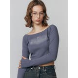 ロゴクロップドロングスリーブTシャツ | EMODA | 詳細画像22