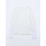 ホワイト | 【VEQUM】SKIN FIT LONG SLEEVE TOP | EMODA
