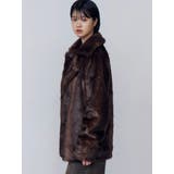 ミディフェイクファーコート | EMODA | 詳細画像20 