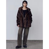 ミディフェイクファーコート | EMODA | 詳細画像22 