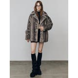 ミディフェイクファーコート | EMODA | 詳細画像34 