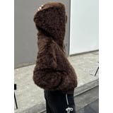 フードフェイクファーブルゾン | EMODA | 詳細画像3 