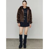 フードフェイクファーブルゾン | EMODA | 詳細画像46 