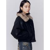 フェイクレザーブルゾン | EMODA | 詳細画像15