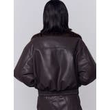 フェイクレザーブルゾン | EMODA | 詳細画像34