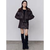 フェイクレザーブルゾン | EMODA | 詳細画像35