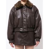 フェイクレザーブルゾン | EMODA | 詳細画像38