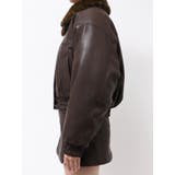 フェイクレザーブルゾン | EMODA | 詳細画像39