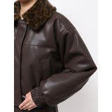 フェイクレザーブルゾン | EMODA | 詳細画像42