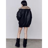 フェイクレザーブルゾン | EMODA | 詳細画像7