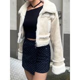 ショートフェイクムートンブルゾン | EMODA | 詳細画像11 