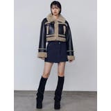 ショートフェイクムートンブルゾン | EMODA | 詳細画像27 