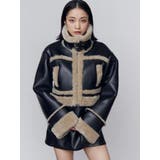 ショートフェイクムートンブルゾン | EMODA | 詳細画像32 